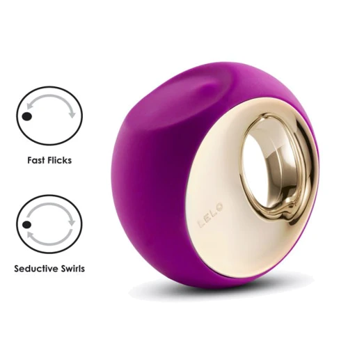 Lelo Ora 2 Deep Rose - клиторальный вибратор, имитирующий оральные ласки