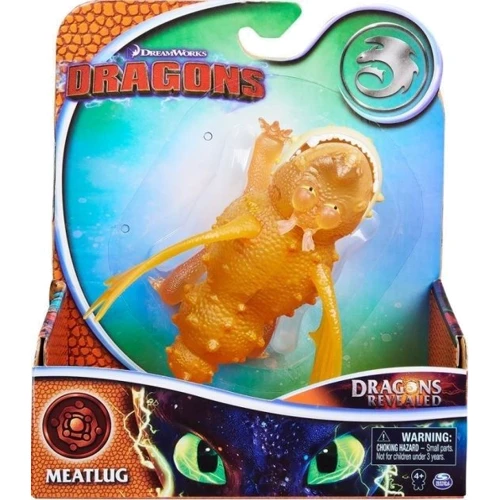 Коллекционная фигурка Dragons Сарделька с механической функцией Как приручить дракона 3: Spin Master 18 см (SM66620/7606) фото 4