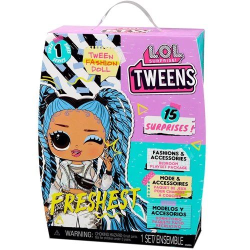 Игровой набор с куклой L.O.L. SURPRISE! серии Tweens – Хулиганка (с аксессуарами) (576686): Особенности Сюрприз