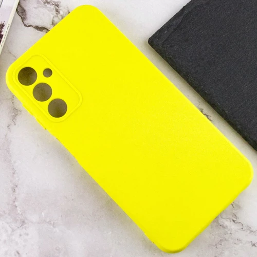 Чехол для телефонов Lakshmi Case Silicone Cover Full Camera Mellow Yellow for Samsung A256 Galaxy A25 5G: Тип накладка на заднюю часть