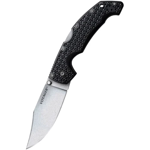 Нож Cold Steel Voyager Large Clip Point Plain Edge Black (CST CS-29AC)