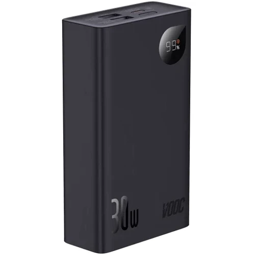 

Baseus Power Bank 20000mAh Adaman2 Digital Display Vooc Overseas Edition 30W Black (PPAD050101)