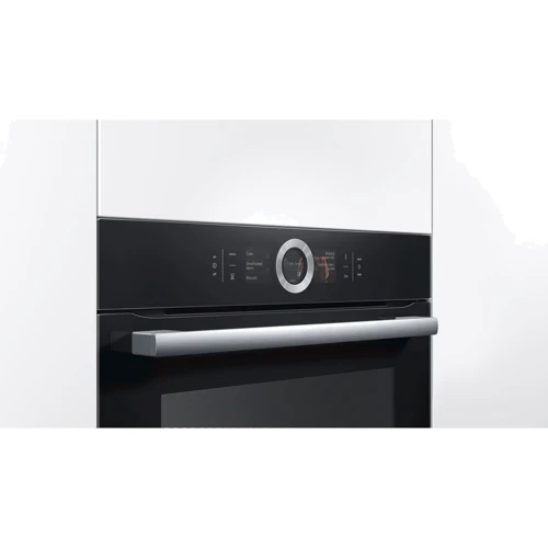 Духовой шкаф электрический Bosch HBG636BB1: Объем, л 71