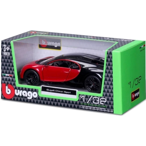 Автомодель Bburago – Buggati Chiron Sport (ассорти красный, черный 1:32) (18-43061): Тип Готовая модель