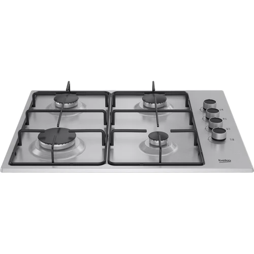Варильна поверхня Beko HIBG64120SX: Кількість конфорок 4