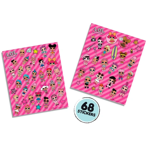 Набір наклейок із блискітками SES Creative серії L.O.L Surprise! Гліттер (14191S)