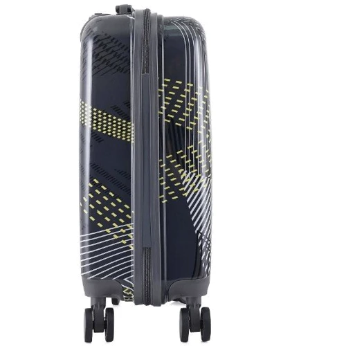 Чемодан Semi Line 20" (S) Black Pattern черный (T5651-1): Тип ручки Телескопическая ручка, Короткая ручка
