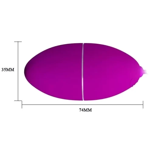 Виброяйцо с пультом ДУ Pretty Love - Hypper Egg, BI-014362W-11