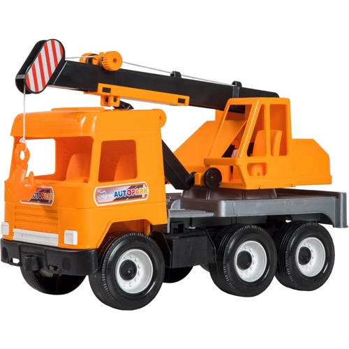 Автокран Tigres Middle truck со стрелой Оранжевый (39313)