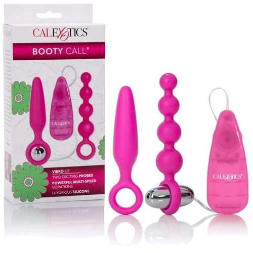 Набор Booty Call Booty Vibro Kit, розовый
