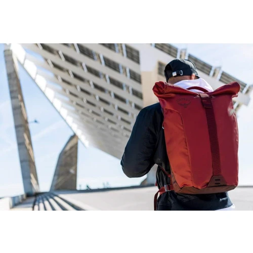 Рюкзак Рюкзак Osprey Transporter Roll Camo Black O / S чорний (009.2193): Об'єм 25 л