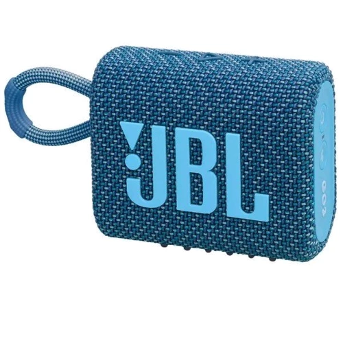 Акустика JBL Go 3 Eco Blue (JBLGO3ECOBLU): Цвет синий