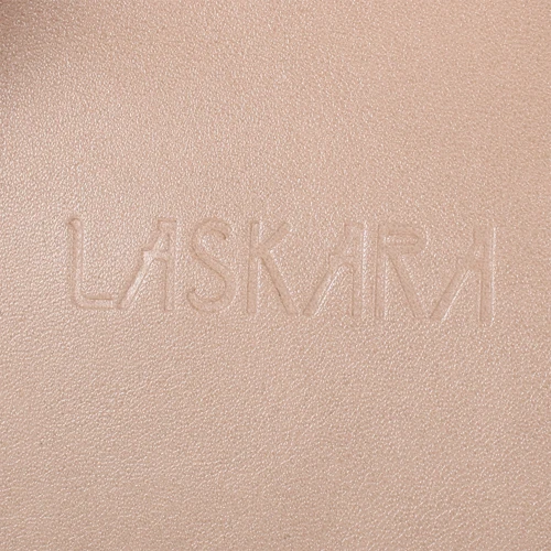 Женская сумка саквояж Laskara бежевая (LK-10247-taupe-beige): Фактура Зернистая, Матовая, Гладкая