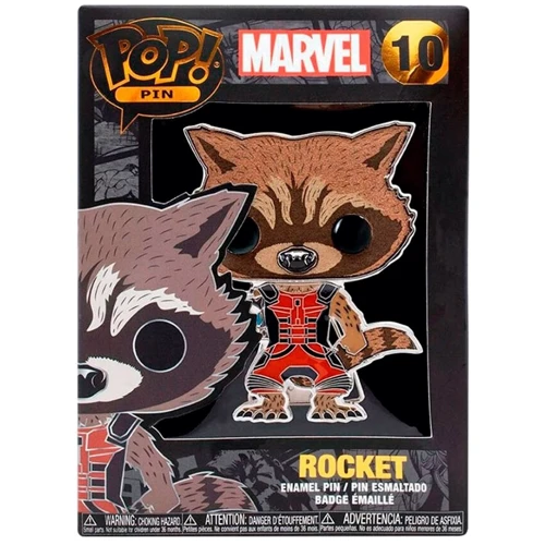 Пин Funko Pop серии Marvel – Енот Ракета (MVPP0011)