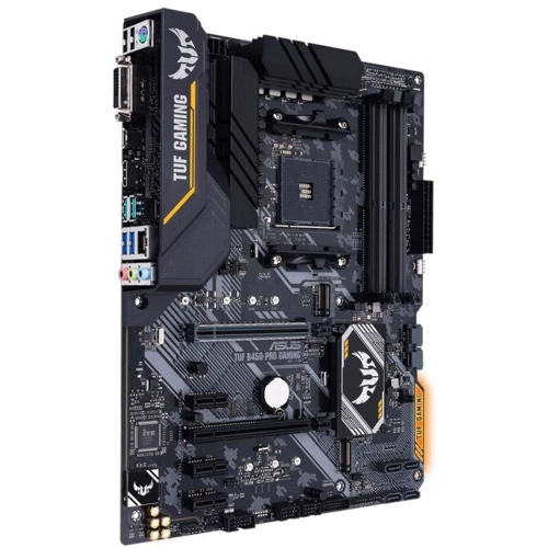 ASUS TUF B450M-PRO GAMING: Разъемы на плате PCI Express x1, M.2, SATA 3.0
