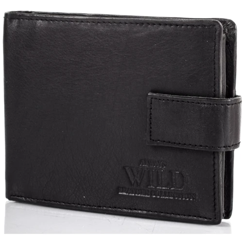 Мужское портмоне Always Wild черное (DNKN992L-CCF-black)