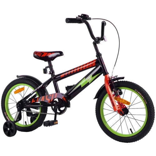Велосипед Tilly FLASH 16' T-21649 green+red