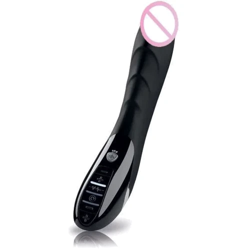 Вибратор с электростимуляцией Mystim Sizzling Simon eStim Black