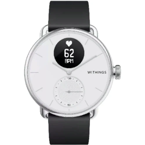 Смарт-часы Withings ScanWatch 38mm White & Silver