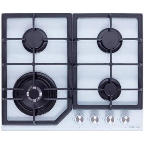 Варочная поверхность газовая Perfelli HGG 61624 WH