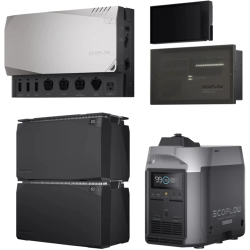 Комплект энергонезависимости Ecoflow Power Independence Kit 10 kWh (с генератором): Максимальная мощность нагрузки 4800