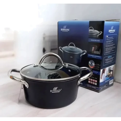 Кастрюля Bohmann 28 см 6.2 л (1417-28-MRB-BH): Тип Традиционная