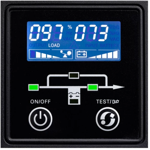 Eaton Eaton 9E 2000i (9E2000I): Тип архитектуры С двойным преобразованием (on-line)