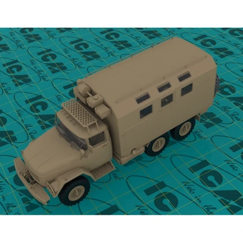 Советский автомобиль ЗиЛ-131 "Аварийная служба"ZiL-131 Emergency Truck, Soviet Vehicle(ICM35518): Масштаб 1:35