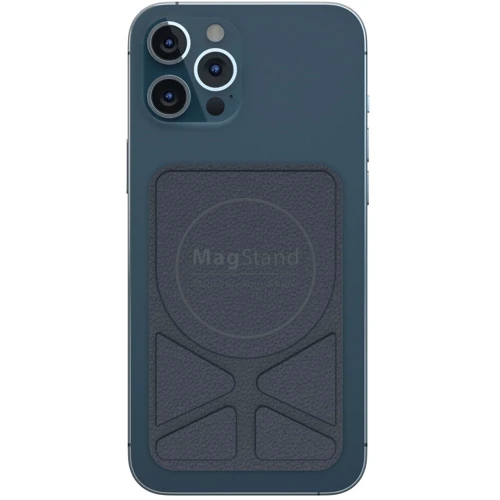 Аксессуар для iPhone Switcheasy MagStand Leather Stand Classic Blue (GS-103-158-221-144) for iPhone 12/13 Series фото 8