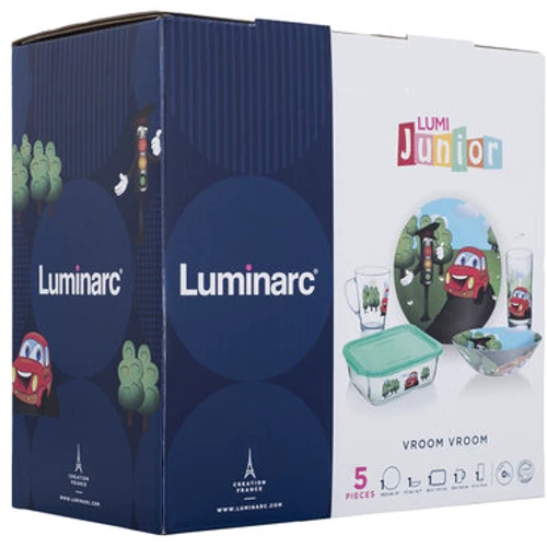Набор детский на 1 персону из 5 предметов LUMINARC VROOM (P7868)