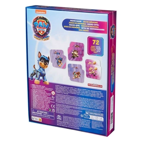 Настольная игра Spin Master Мемори Paw Patrol в кино 2 72 карты (SM98273/6067937) фото 6