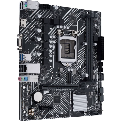 ASUS PRIME H510M-K R2.0: Оперативная память 2xDDR4 3200 МГц, до 64 ГБ