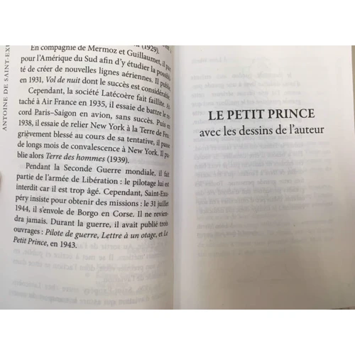 Antoine de Saint-Exupery: Le Petit Prince. Vol De Nuit: Обкладинка Мягкая