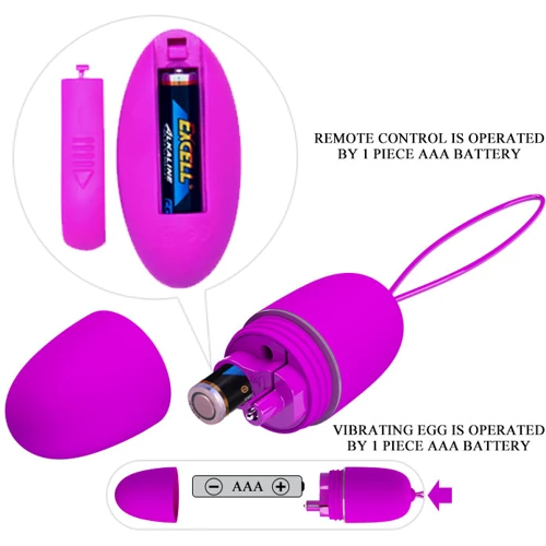 Виброяйцо Pretty Love Selkie Wireless Egg Purple