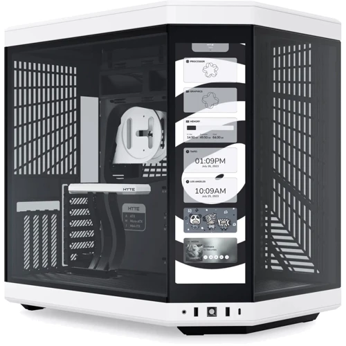 Корпус HYTE Y70 Touch Black/White (CS-HYTE-Y70-BW-L)