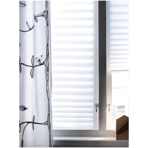 Штора-плісе ІКЕА Schottis 90х190 см Білий (20242282)