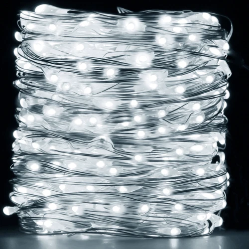 Гирлянда водопад (штора) на батарейках Springos 3 x 3 м 300 LED CL0184 Cold White фото 6