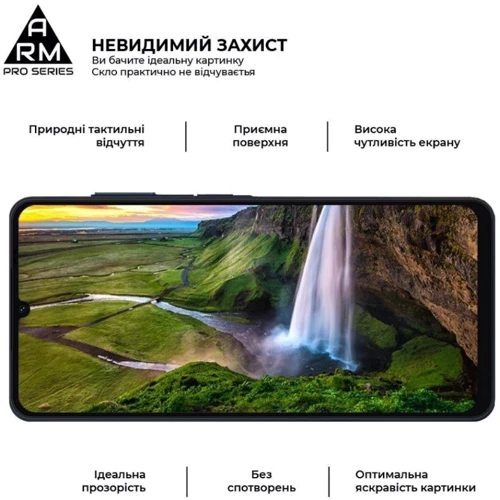 ArmorStandart Tempered Glass Pro Black для Samsung A266 Galaxy A26 5G (ARM82212) фото 3