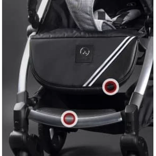 Коляска Coletto Jokko 9023-CJo-10, black scotch, черный/серый: Количество блоков 1