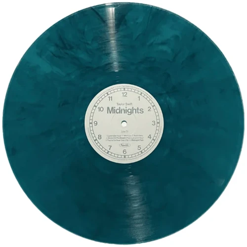LP I-DI Taylor Swift: Midnights - Jade Green Marbled Vinyl (LP0143) фото 2