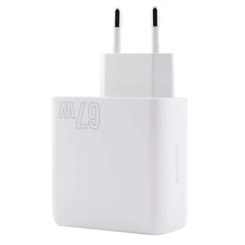 Зарядний пристрій Proove Wall Charger 2xUSB-C+USB Shot GaN 67W White: Особливості Быстрая зарядка, Power Delivery (PD), USB-C