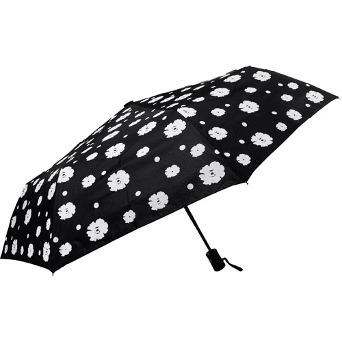 Зонт женский автомат Magic Rain черно-белый (ZMR7219-1909): Тип ручки Прямая