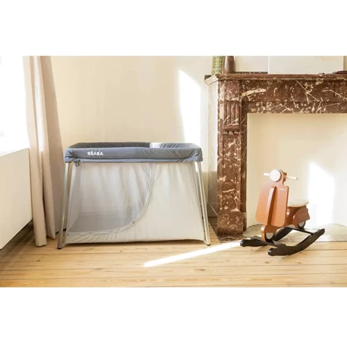 Манеж-ліжко 3 в 1 Beaba сірий (946001)