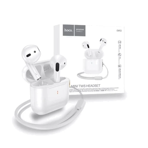 Наушники Hoco EW53 Lucky White: Тип крепления без креплений