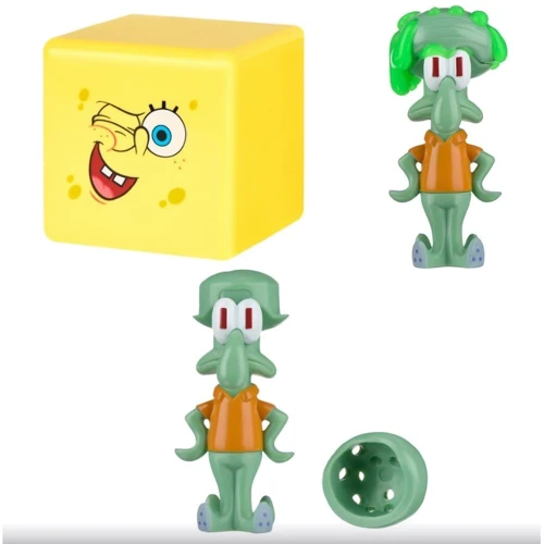 Игровая фигурка-сюрприз SpongeBob Slime Cube ( фигурка и слайм в ассортименте) (EU690200)