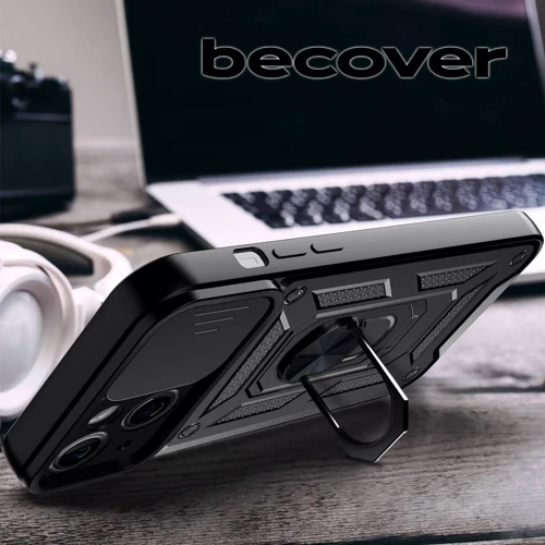 Чехол для iPhone BeCover Military Black for iPhone 15 Plus (709954): Тип чехла накладка на заднюю часть