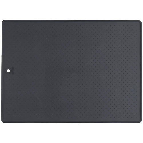 Килимок антиковзкий Dexas під миски Pet Bowl Grippmat середній 33x48 см Темно-сірий (PW900432): Тип Коврики под миски