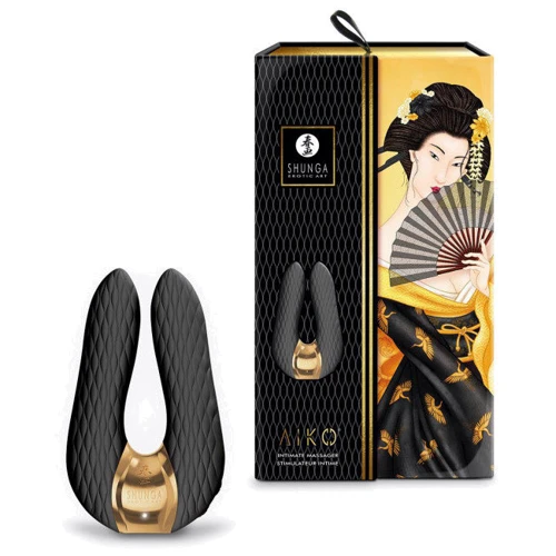 Вибромассажер Shunga - Aiko Intimate Massager Black