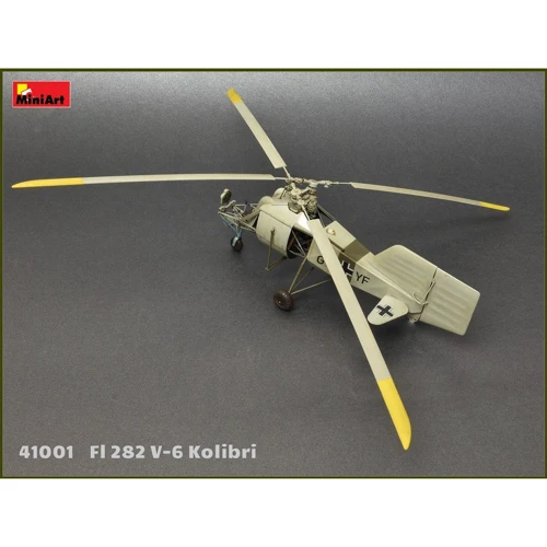 Сборная модель MiniArt Вертолет FL 282 V-6 "Kolibri" (MA41001): Масштаб 1:35