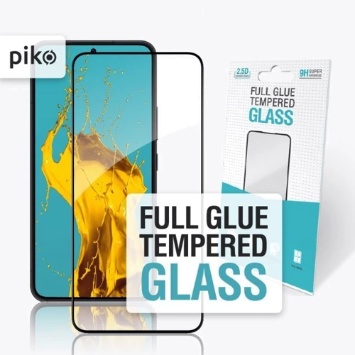 Аксесуар для смартфона Piko Tempered Glass Full Glue Black for Samsung S906 Galaxy S22 Plus/S916 Galaxy S23 Plus: Колір чорний